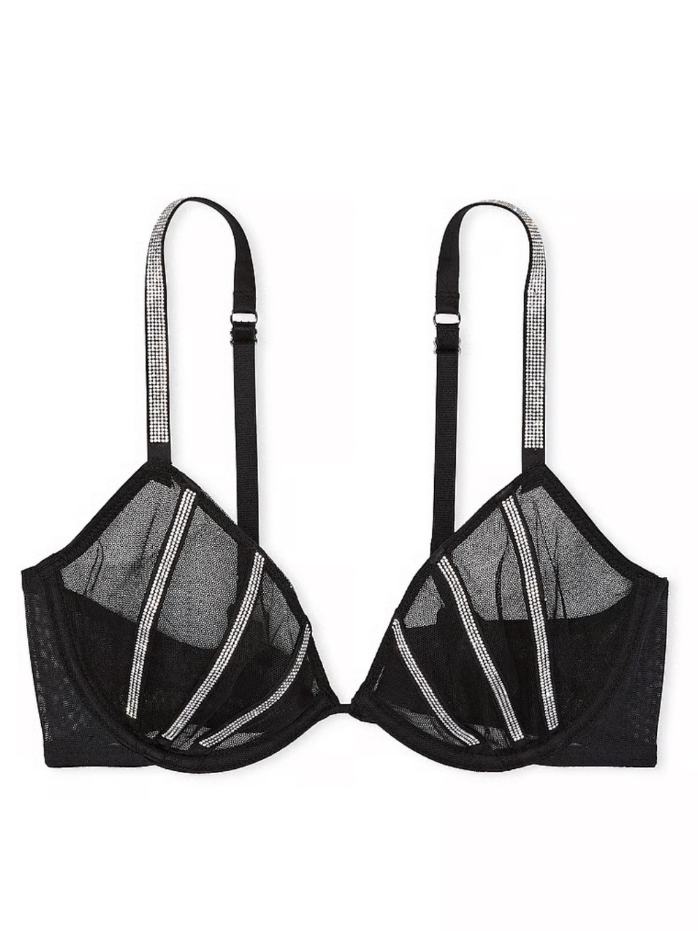 Victoria’s Secret Mesh Bedazzled Bra